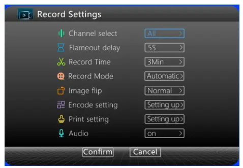 BOYO VTM7012QFHD 4 Channel Vehicle Monitoring System - Record3