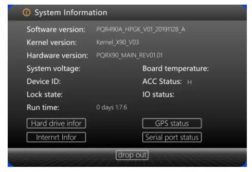 BOYO VTM7012QFHD 4 Channel Vehicle Monitoring System - Syestem4