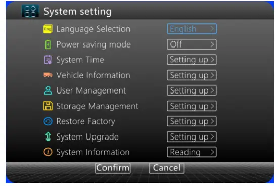 BOYO VTM7012QFHD 4 Channel Vehicle Monitoring System - Syestem5