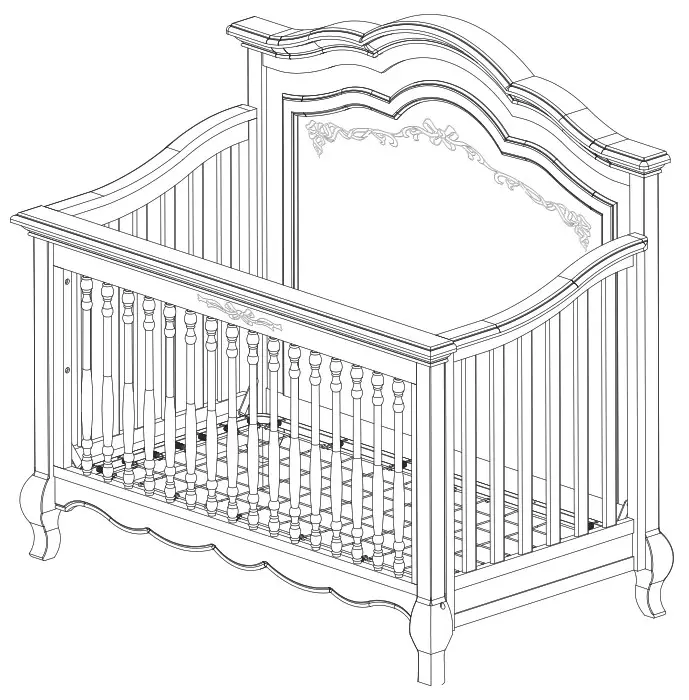 evolur AURORA CRIB - ASSEMBLY INSTRUCTIONS