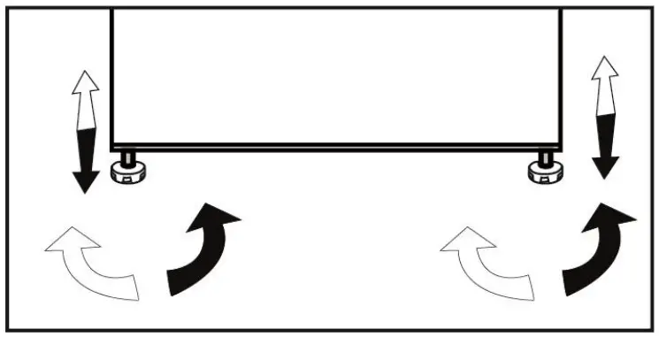 beko RCNA406K40WN No Frost Fridge - refrigerator will facilitate