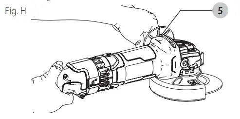DEWALT DWE43066 Heavy-Duty Small Angle Trigger Switch Grinder - fig8