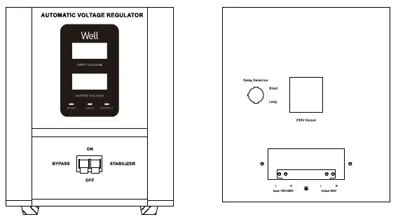 Well-AVR-SRV-CONSTANT500-Automatic-Voltage-Regulator-fig2