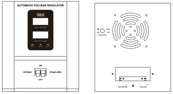 Well-AVR-SRV-CONSTANT500-Automatic-Voltage-Regulator-fig3