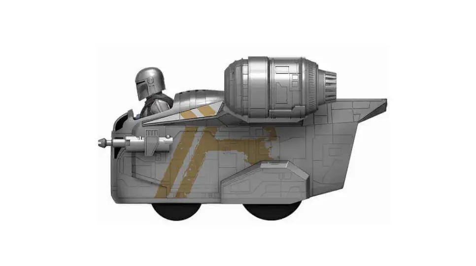 Star Wars 2140423 Mandalorian Razor Crest Vehicle Instruction Manual