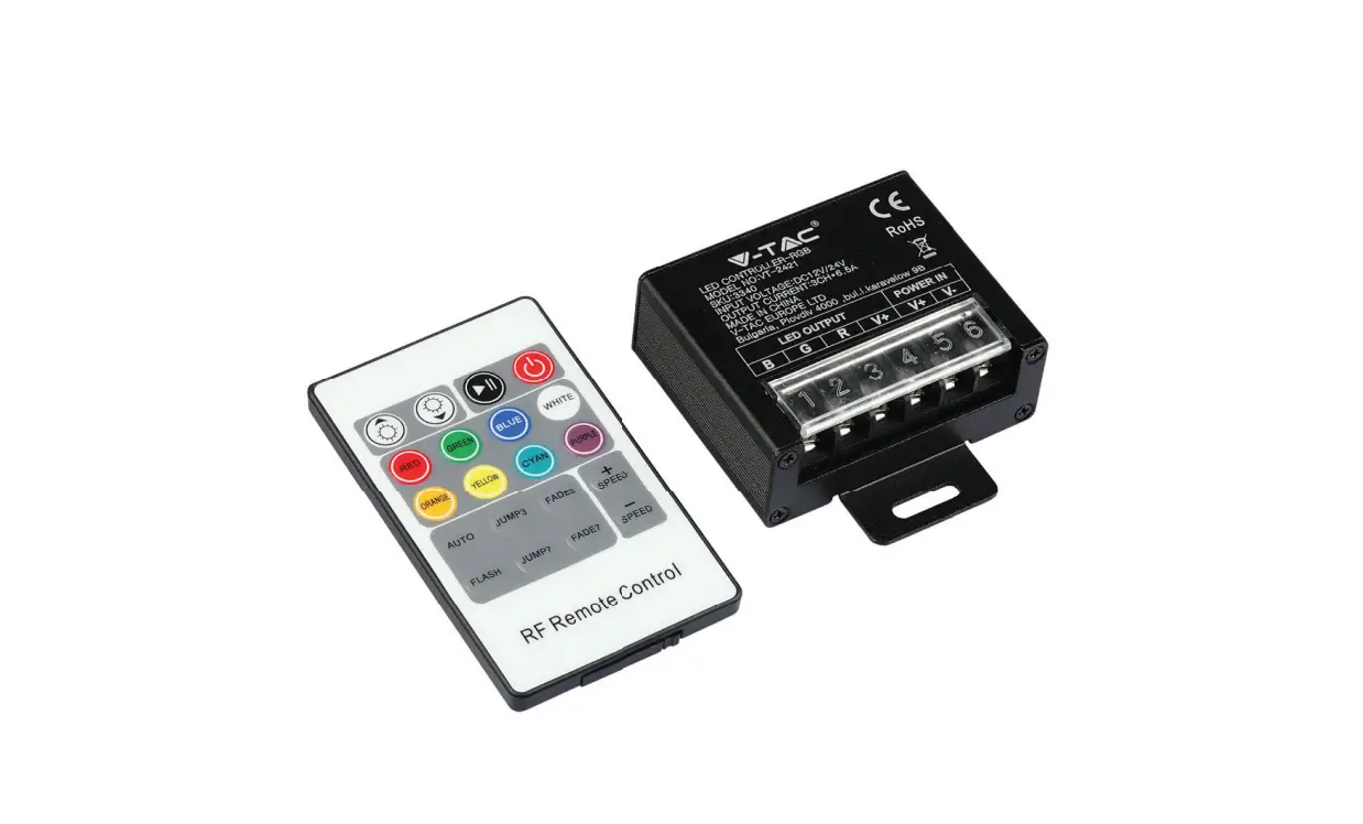 V-tac Vt-2421 Led Sync Controller - Rgb Instruction Manual V-tac Vt-2421 Led Sync Controller - Rgb Instruction Manual