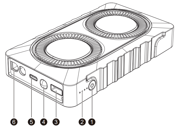 BUTURE BR800 Car Jump Starter - Know Your Product