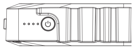 BUTURE BR800 Car Jump Starter - Power indicator light