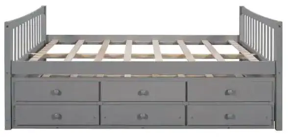 GODEER-LP000341LXLAAE-Gray-Full-Size-Daybed-with-Twin-Size-Trundle-and-Drawers-
