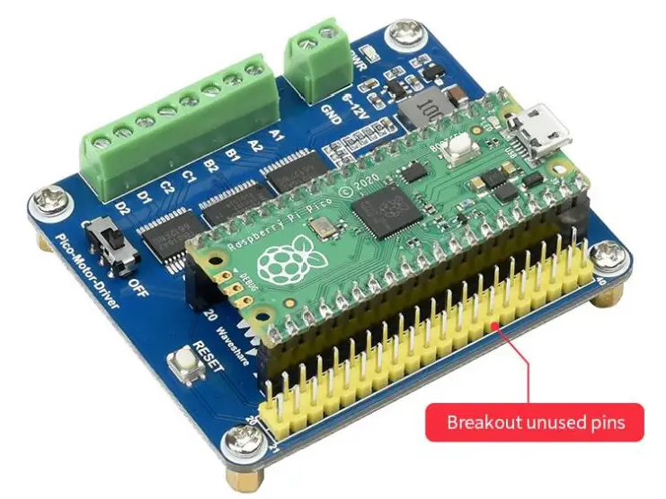Raspberry Pi 528353 DC Motor Driver Module-1