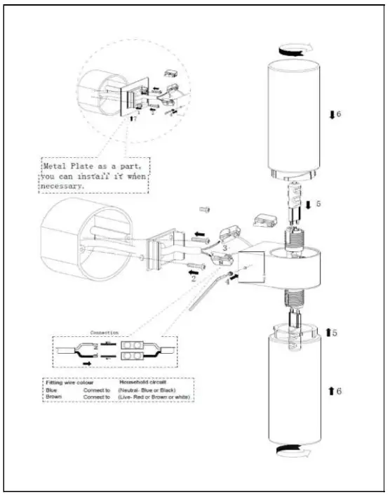 LUCiDE-JESSE-Bathroom-Wall-Light-fig-5