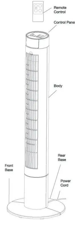 Oceanic-OCEAVC100DW2-Column-Tower-Fan-102cm-fig2