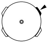 SEKONDA 1526 Mens Black Yellow Rubber Digital Watch - Fig 4