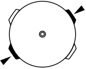 SEKONDA 1526 Mens Black Yellow Rubber Digital Watch - Fig 5