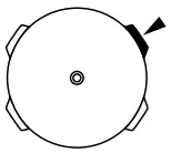 SEKONDA 1526 Mens Black Yellow Rubber Digital Watch - Fig 6