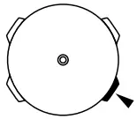 SEKONDA 1526 Mens Black Yellow Rubber Digital Watch - Fig 7