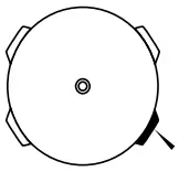 SEKONDA 1526 Mens Black Yellow Rubber Digital Watch - Fig 8