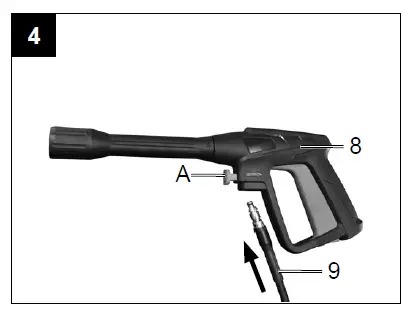 scheppach HCE1600 High-Pressure Cleaner fig 4