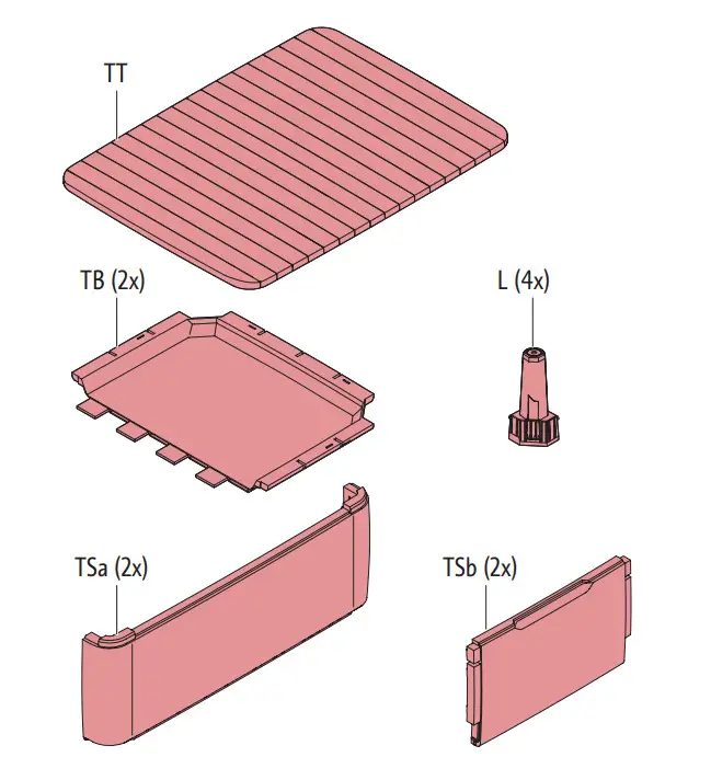 KeTeR SALEMO Cushion Box Table - Figure 2