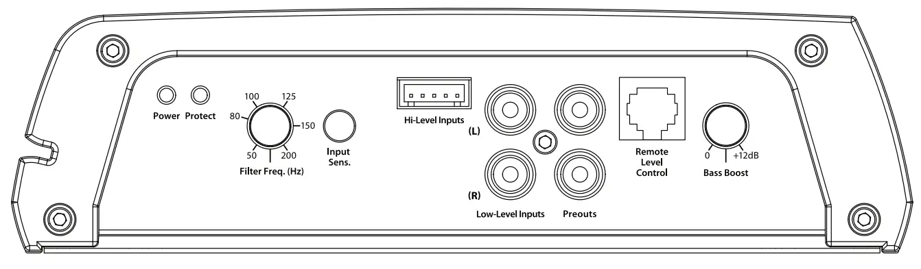 JL AUDIO JX250 1 JX500 1 JX1000 1D Monoblock Subwoofer Amplifiers - fig 12