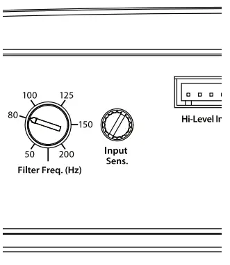 JL AUDIO JX250 1 JX500 1 JX1000 1D Monoblock Subwoofer Amplifiers - fig 5