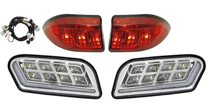 10L0L Y206-B 3 Version Golf Cart LED Headlight and Tail Light product