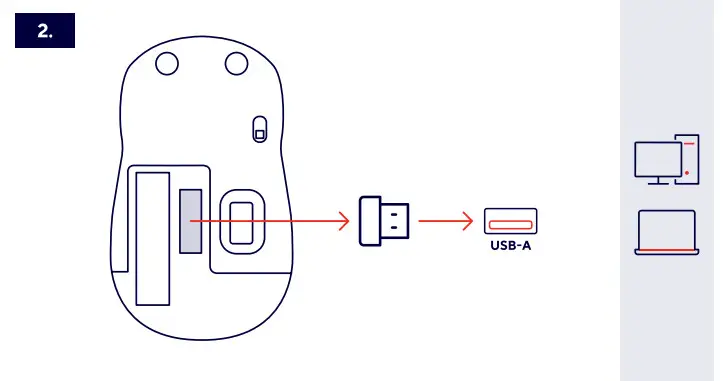 Trust TM-201 Wireless Mouse 1600 DPI Black - Figure 2