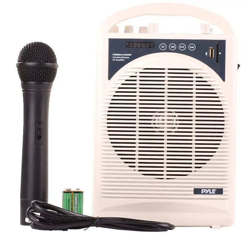 Upgraded Pyle Professional Portable PA System