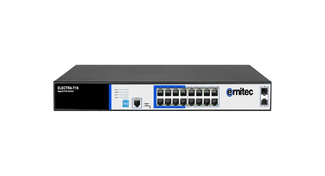 Emitec Electra-t16 16 Port Gigabit Layer2 Managed Poe Switch User Manual