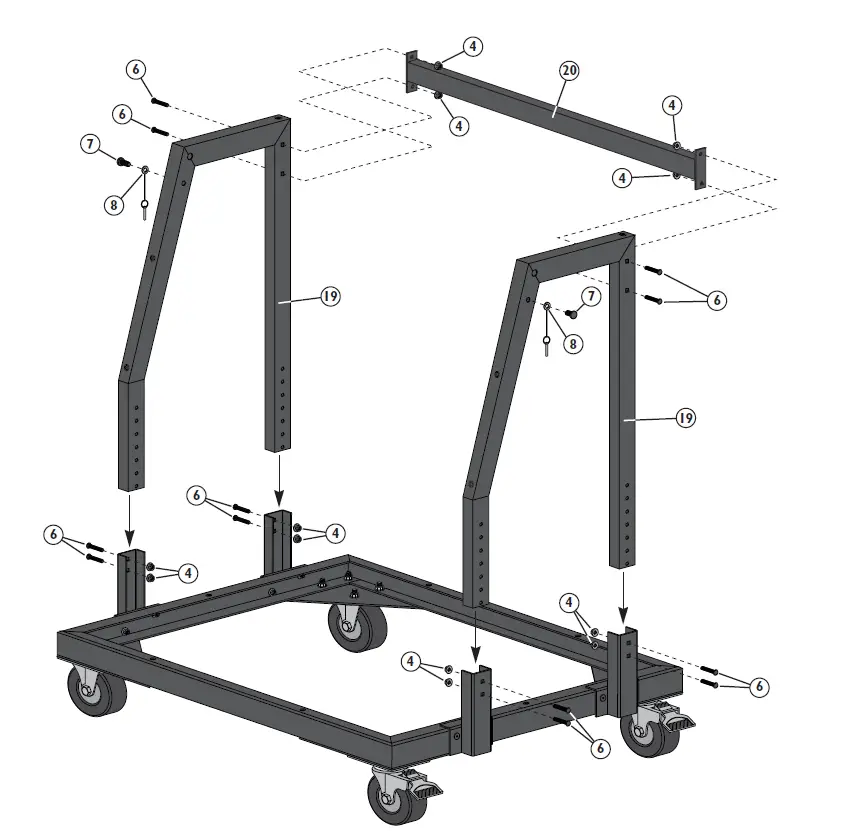 ROCKLER-56889-Material-Mate-Panel-Cart-and-Shop-Stand-fig-8
