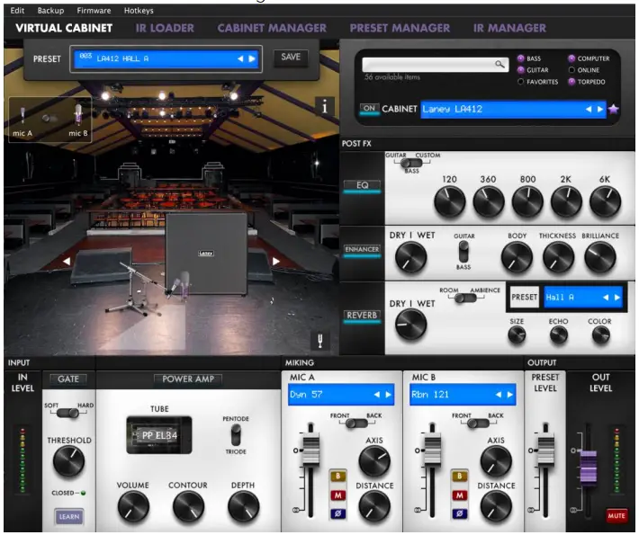 Laney LA-STUDIO Low Wattage All Tube Amplifier-fig13