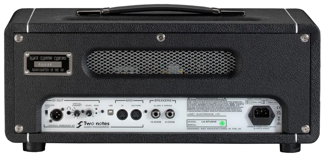 Laney LA-STUDIO Low Wattage All Tube Amplifier-fig4