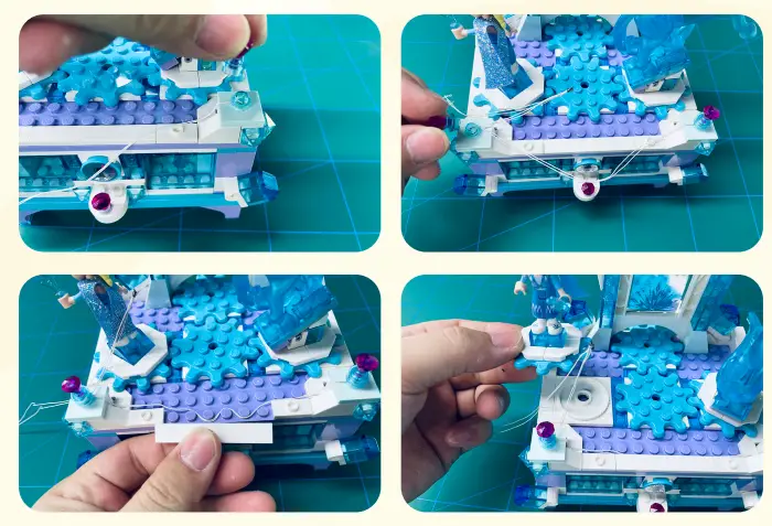 GAME OF BRICKS 41168 Light Kit for Elsa’s Jewelry Box Creation - fig1