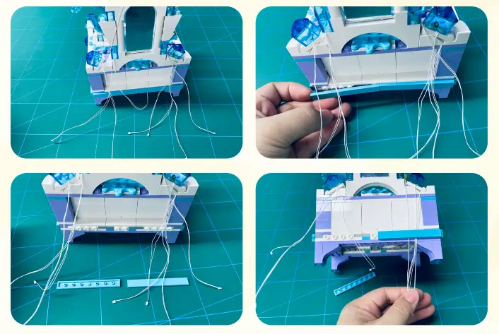 GAME OF BRICKS 41168 Light Kit for Elsa’s Jewelry Box Creation - fig13