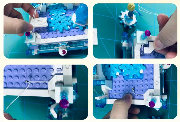 GAME OF BRICKS 41168 Light Kit for Elsa’s Jewelry Box Creation - fig2