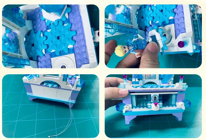 GAME OF BRICKS 41168 Light Kit for Elsa’s Jewelry Box Creation - fig3