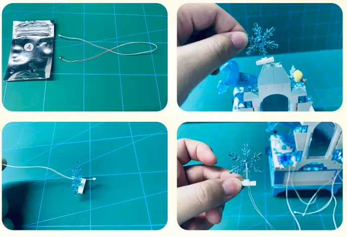 GAME OF BRICKS 41168 Light Kit for Elsa’s Jewelry Box Creation - fig9