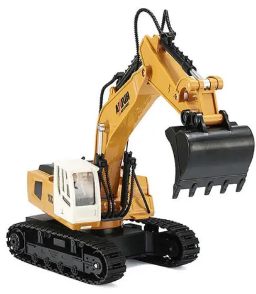 YI GOND TOYS 11CH Remote Control Excavator
