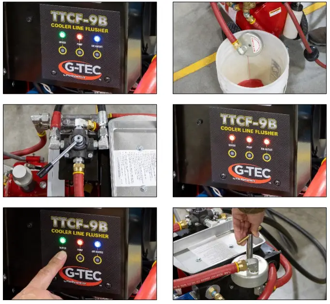 FLO DYNAMICS TTCF-9B Variable High Flow Heated Hydraulic Component Flusher-FIG5