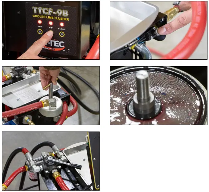 FLO DYNAMICS TTCF-9B Variable High Flow Heated Hydraulic Component Flusher-FIG7