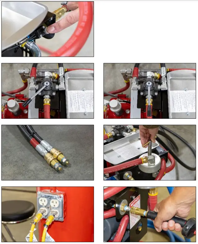 FLO DYNAMICS TTCF-9B Variable High Flow Heated Hydraulic Component Flusher-FIG8