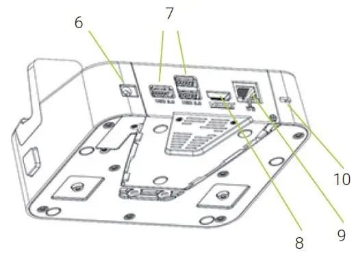 e medic 2012662 Medical Docking Station - Dockingstation features buttons and interfaces 2