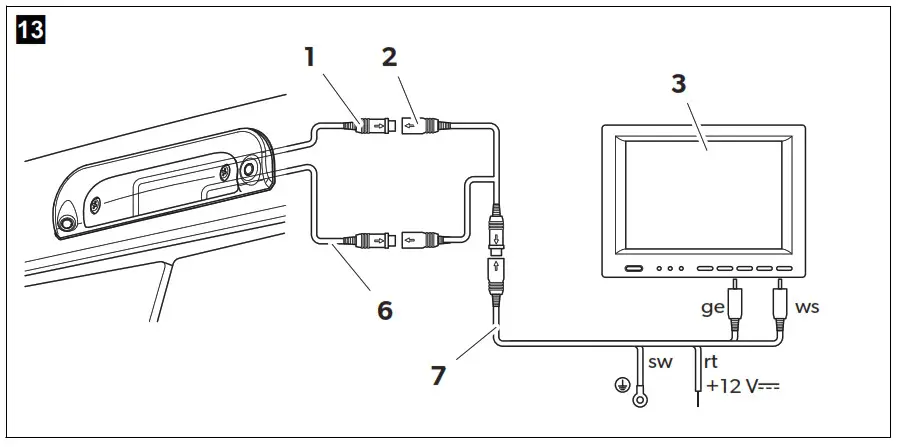 DOMETIC CAM35 NAV Rear View Video Camera - Product Overveiw 12