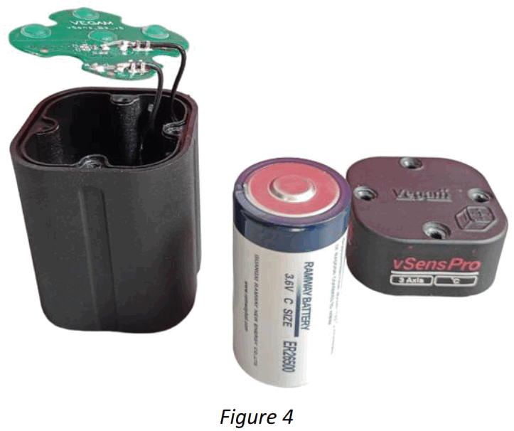 Vegam vSensPro Wireless 3 Axis Vibration and Temperature Sensor - Step 2
