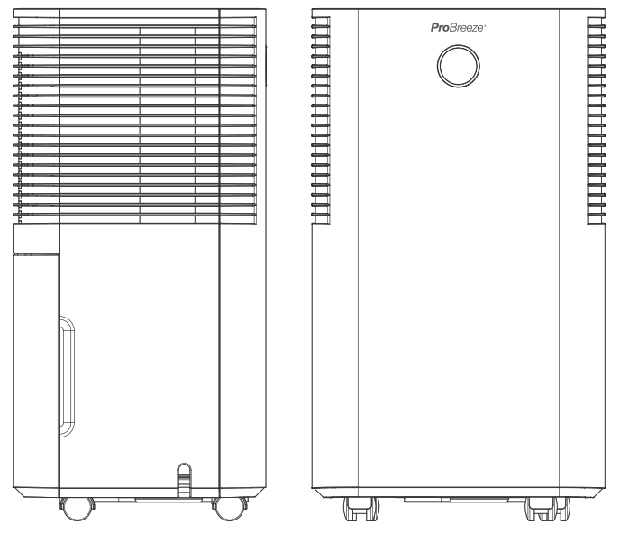 ProBreeze PB 18 12L Compressor Dehumidifier