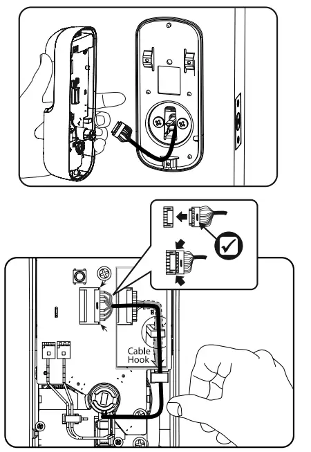 Yale Touchscreen Electronic Deadbolt with Z-Wave, Polished Brass-6