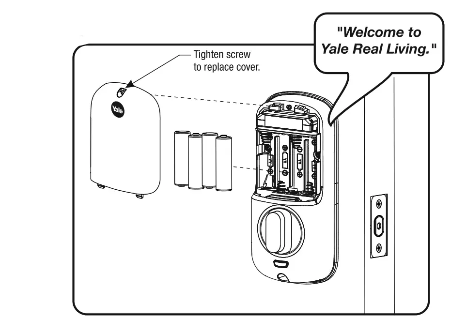 Yale Touchscreen Electronic Deadbolt with Z-Wave, Polished Brass-9
