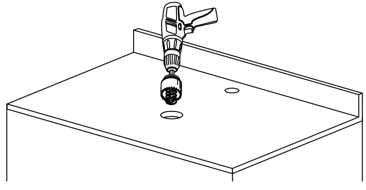 Kraus KCV-120 Ceramic Bathroom Vessel Sinks -Drill Countertop