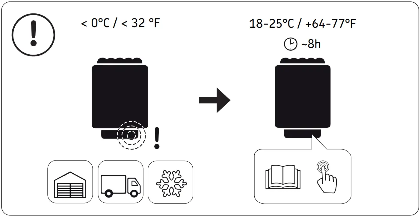 HARVIA KIP 30 B1 Intelligent Heating Decor - fig 1