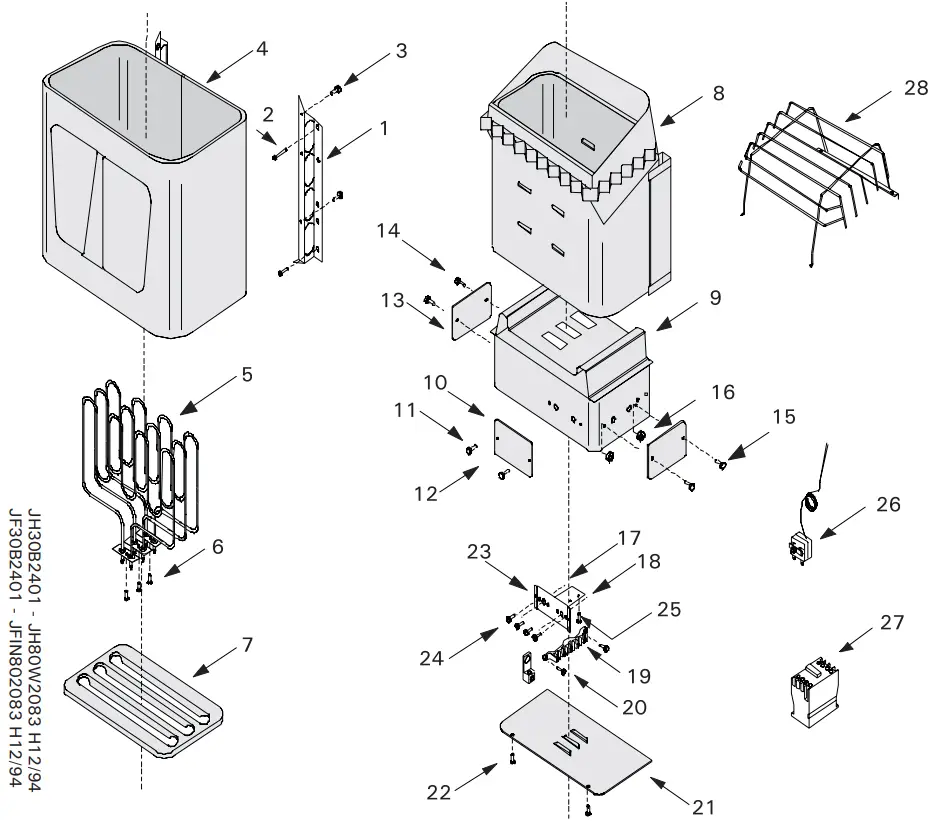HARVIA KIP 30 B1 Intelligent Heating Decor - fig 11